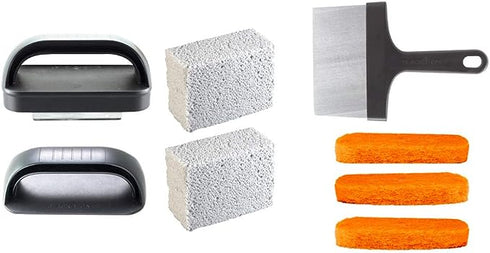 Blackstone 5060 8-Piece Premium Flat Top Grill Griddle Kit - Complete Griddle Tool Set