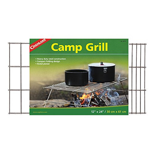 Coghlans Portable Camp Grill - Lightweight & Easy-to-Carry Grill for Outdoor Cooking