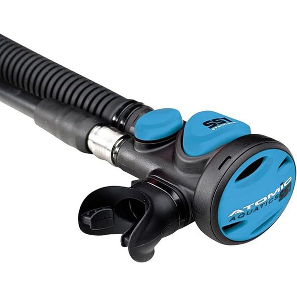 Atomic SS1 safe second inflator regulator, blue
