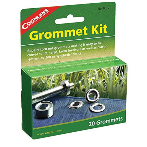 Coghlans Grommet Repair Kit - Quick Fix Solution for Tents & Tarps