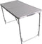 Pro Camp Foladable Dinning Table Silver