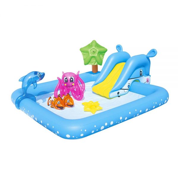 Bestway Fantastic Aqua Play Center - Interactive Water Park for Backyard Fun