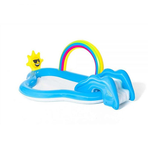 Bestway Rainbow Pool Playcenter - Bright & Fun Water Play Station for Kids
