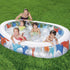 Bestway Elliptic Inflatable Pool - Unique Shape for Backyard Relaxation