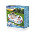 Bestway Elliptic Inflatable Pool - Unique Shape for Backyard Relaxation