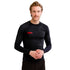 Jobe Men's Long Sleeve Rash Guard, a fitted top providing UV shield and sun protection for extended watersport use.