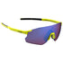 Bolle Icarus Acid Yellow Matte Brown Blue Sunglasses