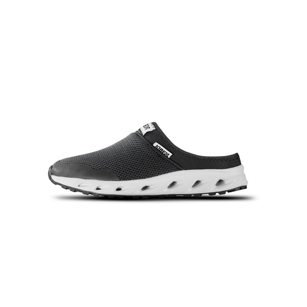 Jobe slide sandals, simple slip-on beach shoes made of waterproof, quick-dry material, suitable for poolside and boat decks.