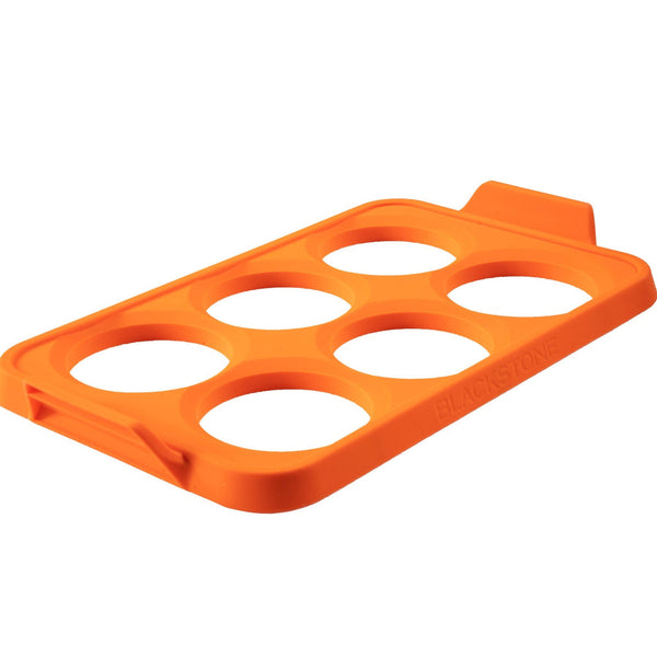 Blackstone 6-Egg Ring Tray for Griddles - Perfectly Shaped Eggs for Breakfast Cooking