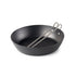 GSI Outdoors Carbon Steel Frypan 8 inch with handle folded over the pan