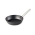GSI Outdoors Carbon Steel Frypan 8 inch with folding handle, front view