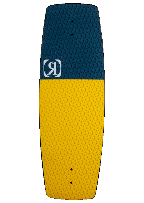 Ronix Electric Collective Wakeskate Navy Mustard product view 2