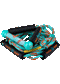 Ronix Kids Surf Rope Handle Aqua product view 1