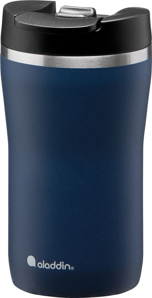 Aladdin Cafe Thermavac Leak-Lock 0.25L Travel Mug, Deep Navy, front view