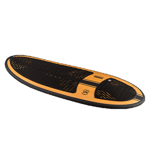 Ronix Koal Classic Longboard Wakesurf Matte Black Redwood product view 4