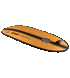 Ronix Koal Classic Longboard Wakesurf Matte Black Redwood product view 5