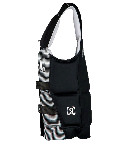 Ronix Volcom Capella 3.0 CGA Vest Black White Clippings product view 3