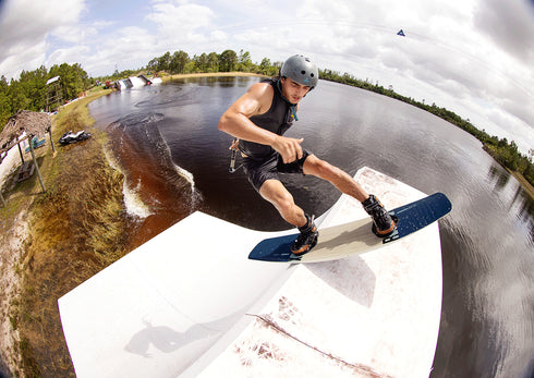Ronix Diplomat EXP Wakeboard Boots Black Gum Rubber lifestyle 1