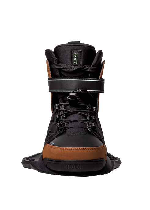 Ronix Diplomat EXP Wakeboard Boots Black Gum Rubber product view 5
