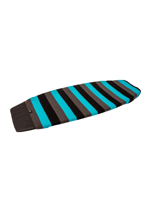 Ronix Wide Nose Surf Sock Aqua Blue Black Grey product view 3