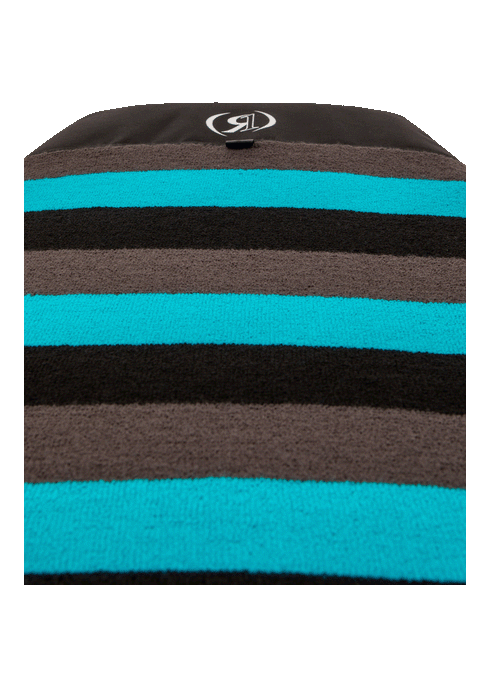 Ronix Wide Nose Surf Sock Aqua Blue Black Grey product view 5