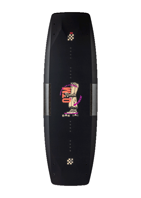 Ronix Quarter Til Midnight SF Wakeboard Skate Black Coral product view 3
