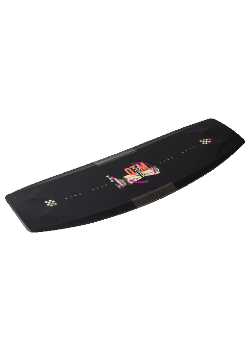 Ronix Quarter Til Midnight SF Wakeboard Skate Black Coral product view 5