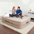 Bestway Queen Airbed with AC Pump 203x152x51 - Elevated Queen Bed with Built-In Pump