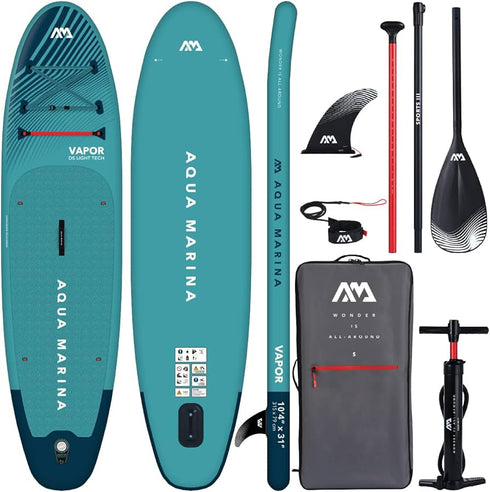Aqua Marina Vapor 10'4" Versatile Paddleboard for Smooth Gliding