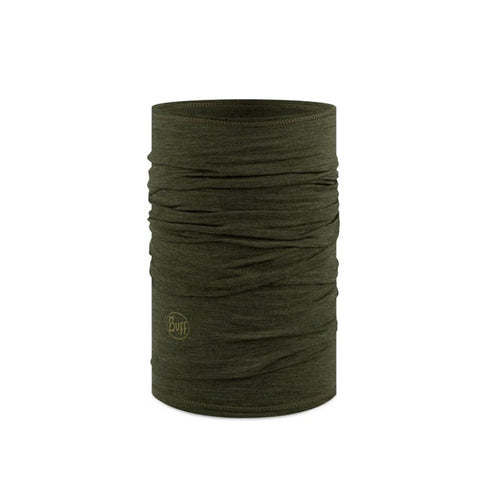 Buff Lw Merino Wool Solid Bark Aw23