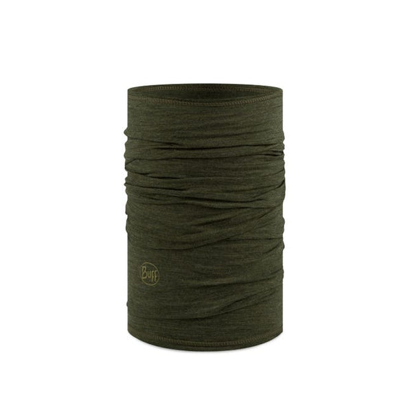 Buff Lw Merino Wool Solid Bark Aw23