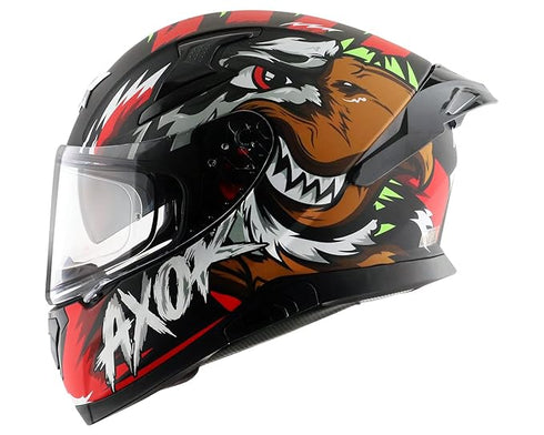 Axor Apex Falcon Black Grey Helmet