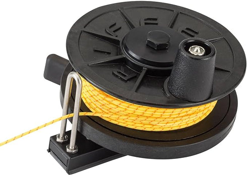 Riffe LowPro Horizontal Reel (125 Ft. X 600 Lb. Spectra Line) Flat Mount