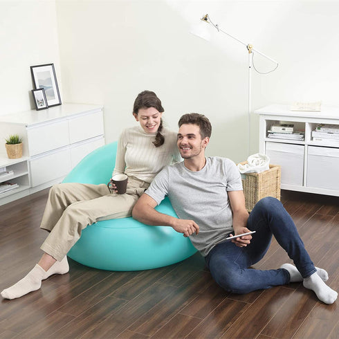 Bestway Airchair Poshpod 107x102x61 - Stylish & Cozy Inflatable Lounger