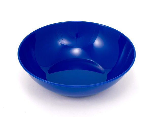 GSI Outdoors Cascadian Bowl in Blue, 6 inch camping bowl, top view