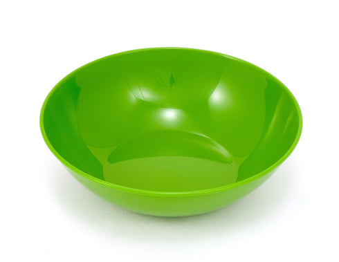 GSI Outdoors Cascadian Bowl in Green, 6 inch camping bowl, top view