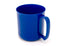 GSI Outdoors Cascadian Mug in Blue, 414 ml camping mug, side view
