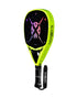 Heroe's RS3 2025 Padel Racket in neon yellow, angled view