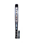 Heroe's Animal 2025 Padel Racket in blue and gold, side view