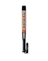 Heroe's Animal 2023 Padel Racket in orange and white, side view