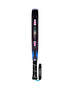 Heroe's Predator PWR 2025 Padel Racket in pink and blue, side view