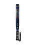 Heroe's RS1 2025 Padel Racket in black and purple, side view