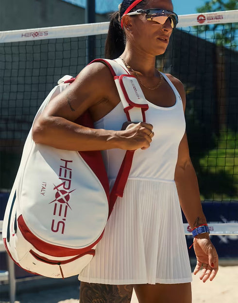 Player with the Heroe's Thunder Starlight padel bag