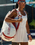 Player with the Heroe's Thunder Starlight padel bag