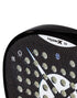 Heroe's Patriot Hyper 2024 Padel Racket in blue and black, close-up detail