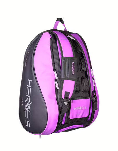 Heroe's Thunder Rebel padel bag, black and purple
