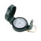 Coghlan's lensatic compass open, dark green, product shot