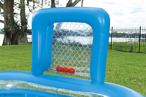 Bestway Skill Shot Play Pool - Interactive Pool with Basketball Hoop for Kids