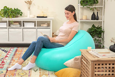 Bestway Airchair Poshpod 107x102x61 - Stylish & Cozy Inflatable Lounger