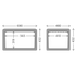 Dometic Cool-Ice CI 70 dimension drawing in millimetres